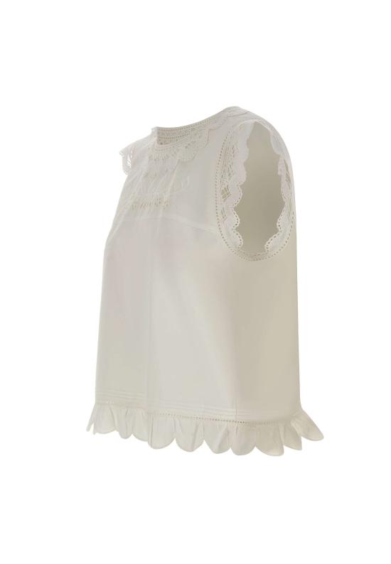 26SS 더 가먼트 민소매 티셔츠 22236 000 White - THE GARMENT