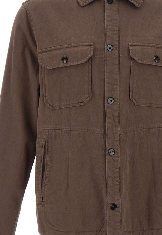 26SS 울리치 셔츠 CFWOOS2036 MRUT528810026 Brown - WOOLRICH