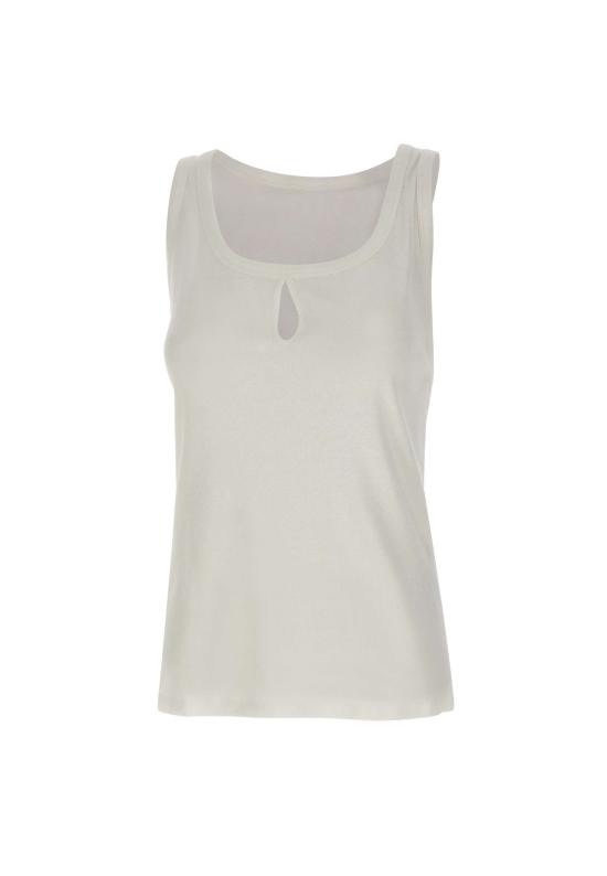 26SS 빅토리아 베컴 민소매 티셔츠 1226JTP007237A WHITE White