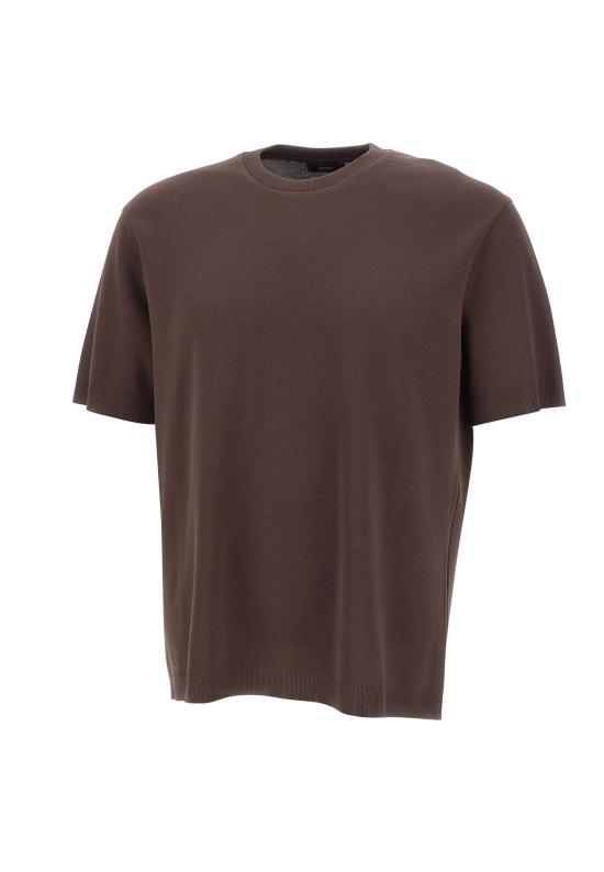 26SS 에르노 반팔 티셔츠 JG000206U 520598800 Brown