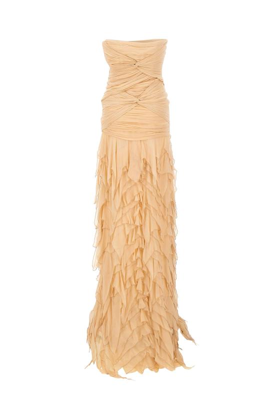 26SS 블루마린 미디 원피스 4A408A N0820 Pink - BLUMARINE