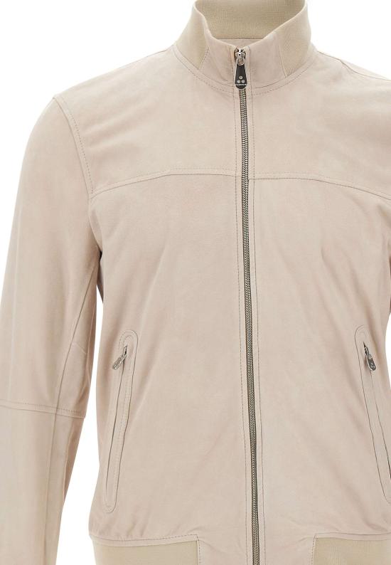 26SS 페트레이 가죽 자켓 PEU5743 99012407729 Beige - PEUTEREY