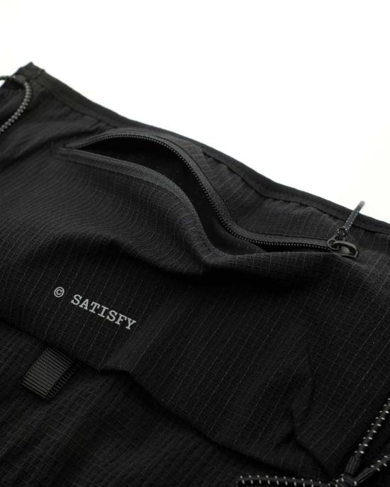  새티스파이 가죽 벨트 Satisfy Black Justice Dyneema Trail Band Belt - SATISFY