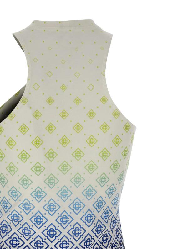 26SS 카사블랑카 민소매 티셔츠 WSS26JTS071 01 MultiColour - CASABLANCA