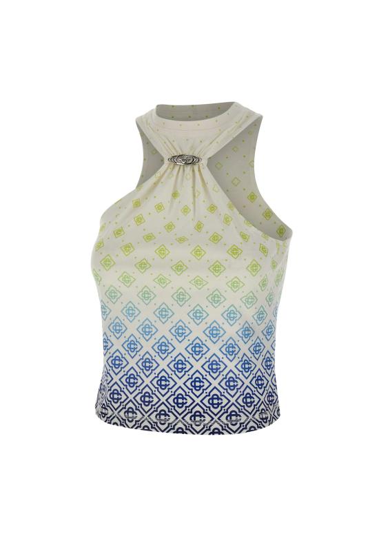 26SS 카사블랑카 민소매 티셔츠 WSS26JTS071 01 MultiColour