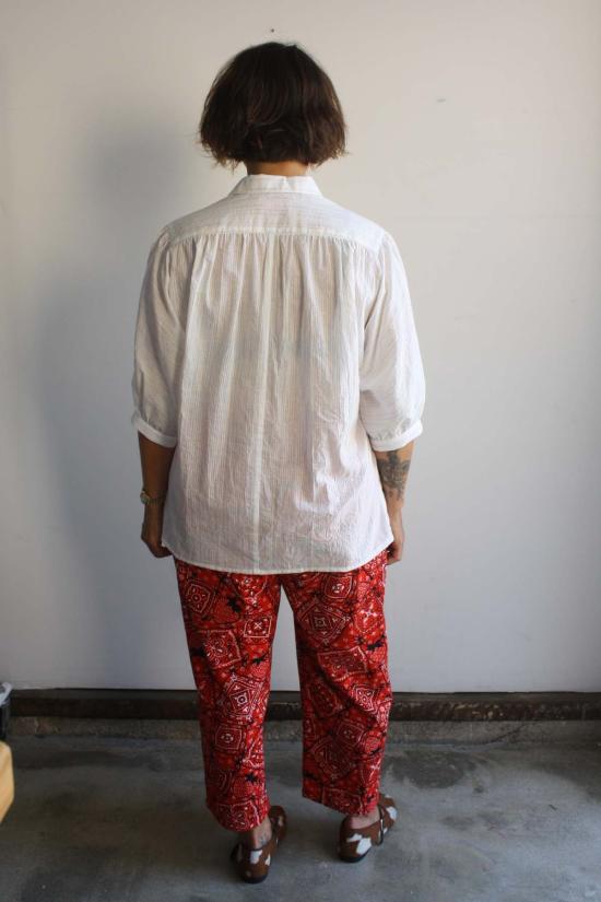  머틀 블라우스 비치  시스루 레인보우 스프링클 - MYRTLE