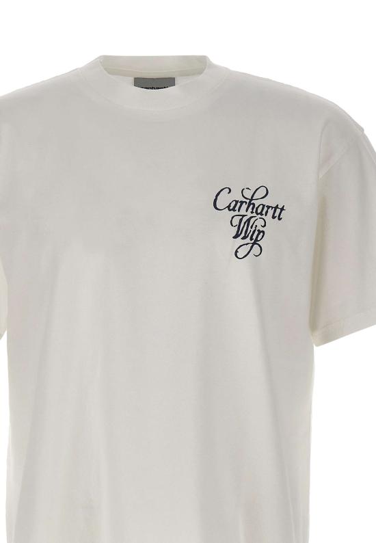 26SS 칼하트 WIP 반팔 티셔츠 I036220 0206 White - CARHARTT WIP