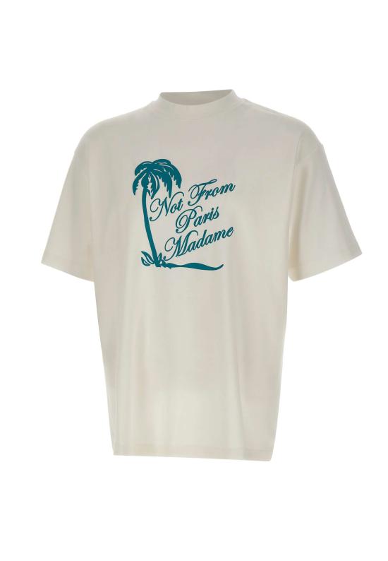 26SS 드롤드무슈 반팔 티셔츠 TS297 CO002OW White