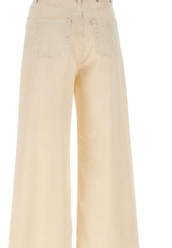 26SS 골든구스 데님 팬츠 GWP02079 P00235120100 Beige - GOLDEN GOOSE