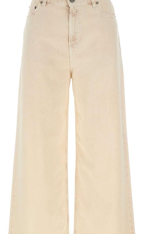 26SS 골든구스 데님 팬츠 GWP02079 P00235120100 Beige - GOLDEN GOOSE