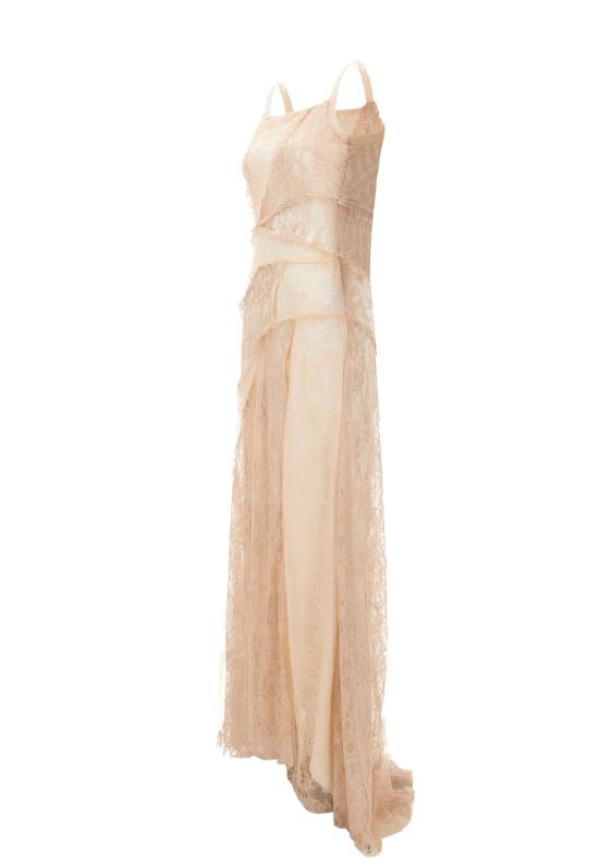 26SS 블루마린 미디 원피스 4A456A N0147 Pink - BLUMARINE