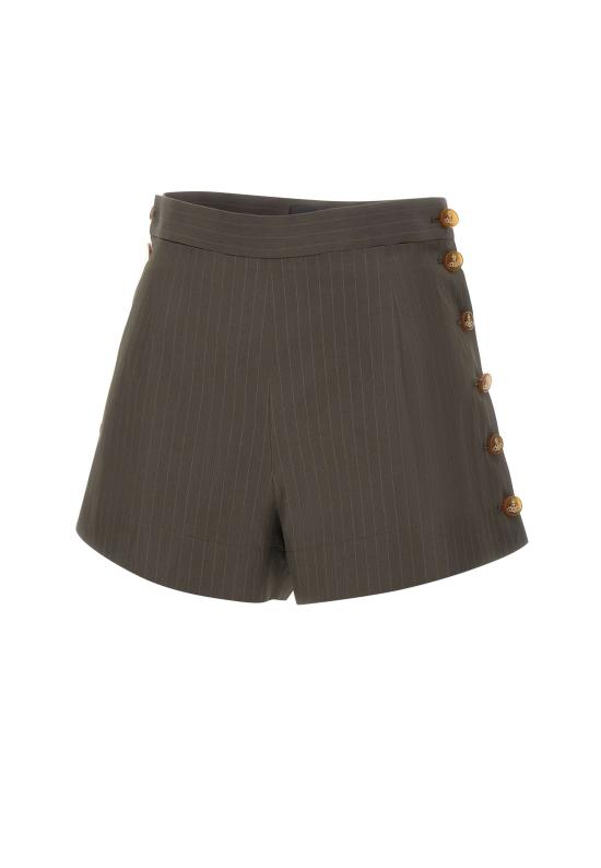 26SS 비비안웨스트우드 숏팬츠 1F01001G W01EJD203 Brown