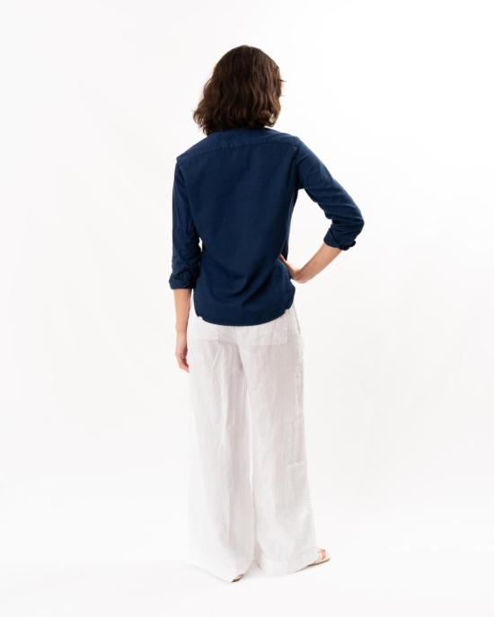  프랭크 앤 에일린 팬츠 프랭크 앤 아일린 매들린 패치 포켓 풀온  화이트 - FRANK & EILEEN