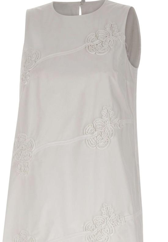 26SS 마렐라 미디 원피스 2613221302200 001 White - MARELLA