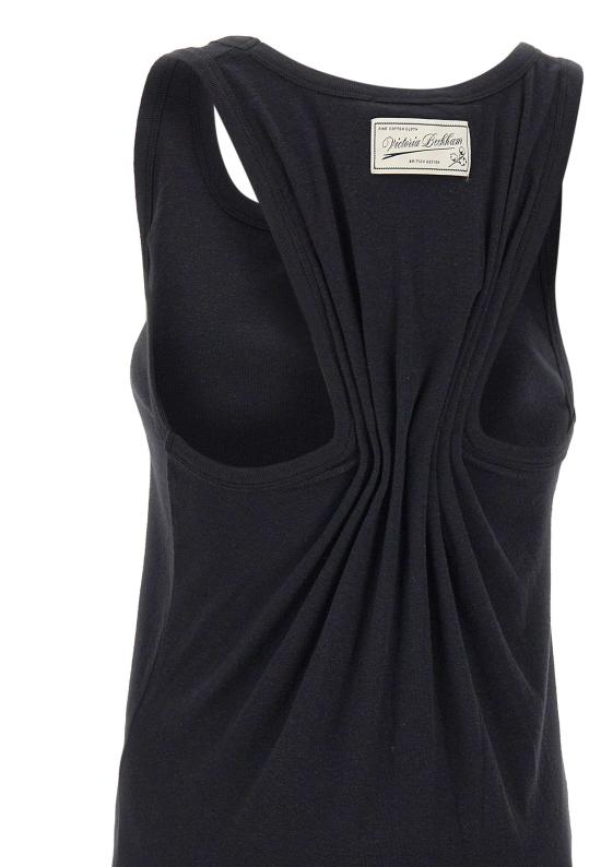 26SS 빅토리아 베컴 민소매 티셔츠 1226JTP007237A BLACK Black - VICTORIA BECKHAM