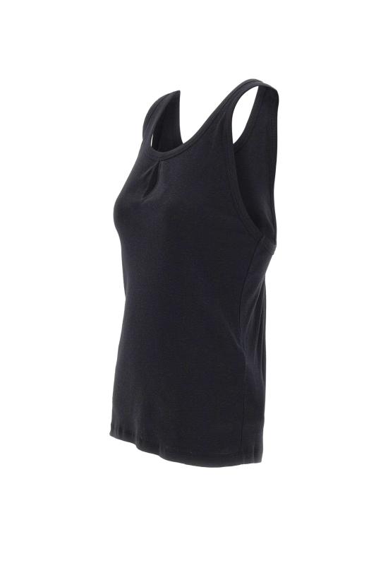 26SS 빅토리아 베컴 민소매 티셔츠 1226JTP007237A BLACK Black - VICTORIA BECKHAM