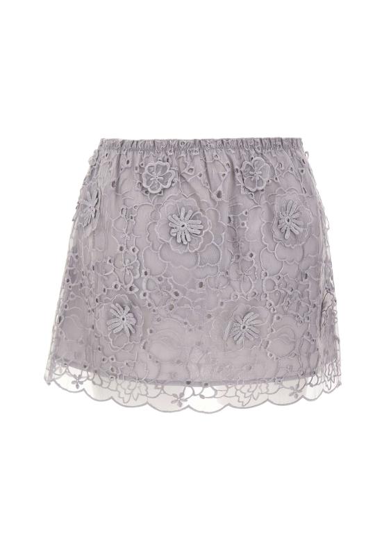 26SS 더 가먼트 미디 스커트 22158 056 Grey - THE GARMENT