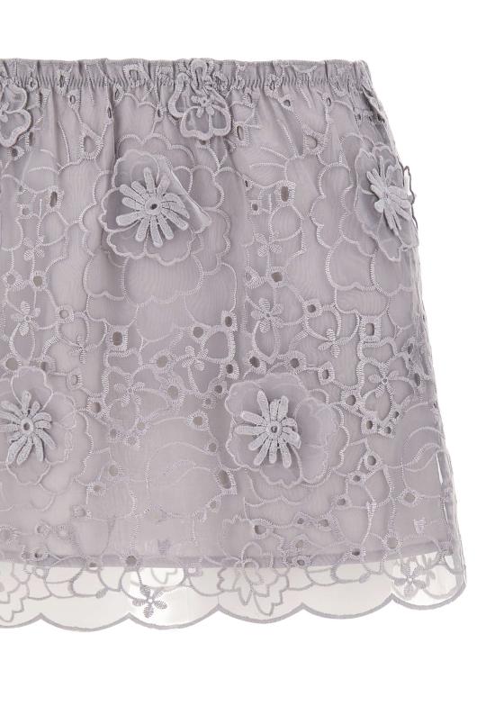 26SS 더 가먼트 미디 스커트 22158 056 Grey - THE GARMENT