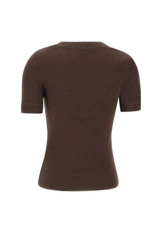 26SS 엔타이어 스튜디오 반팔 티셔츠 ESSS26TT01876 6239 Brown - ENTIRE STUDIOS