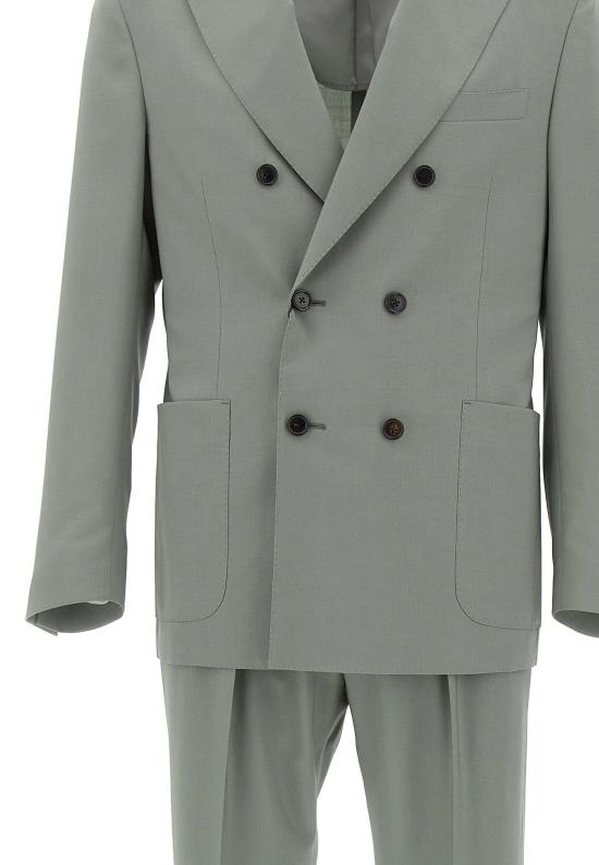 26SS 꼬르넬리아니 수트 세트 27NG01 27184890507R Green - CORNELIANI