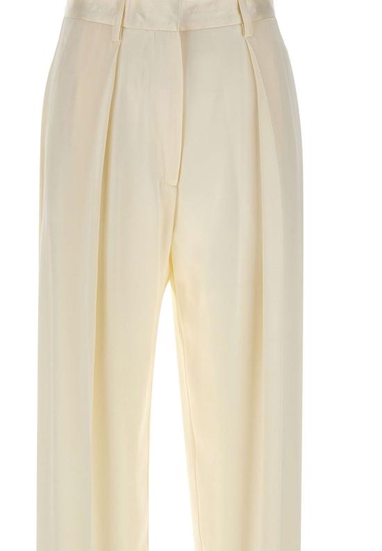 26SS 빅토리아 베컴 스트레이트 팬츠 1226WTR002857P IVORY White - VICTORIA BECKHAM