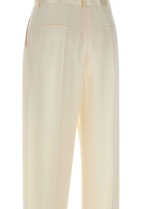 26SS 빅토리아 베컴 스트레이트 팬츠 1226WTR002857P IVORY White - VICTORIA BECKHAM