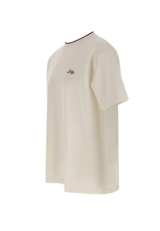 26SS 드롤드무슈 반팔 티셔츠 TS318 CO248OW White - DROLE DE MONSIEUR