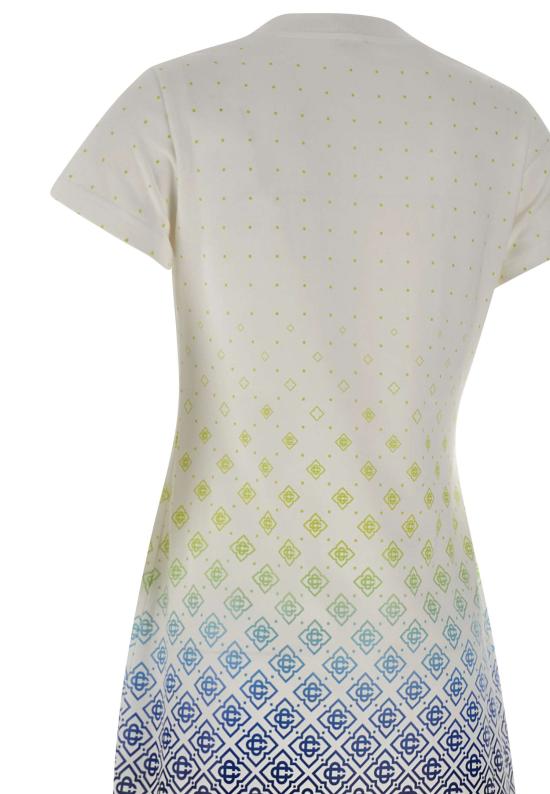 26SS 카사블랑카 미디 원피스 WSS26JDR014 MultiColour - CASABLANCA