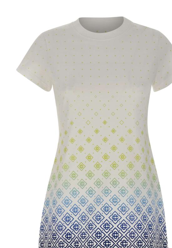 26SS 카사블랑카 미디 원피스 WSS26JDR014 MultiColour - CASABLANCA