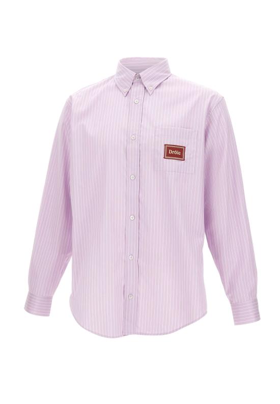 26SS 드롤드무슈 셔츠 SH240 CO287LAV Pink