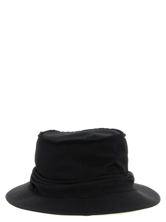 26SS 요지 야마모토 모자 HKH07100BLACK2 - YOHJI YAMAMOTO