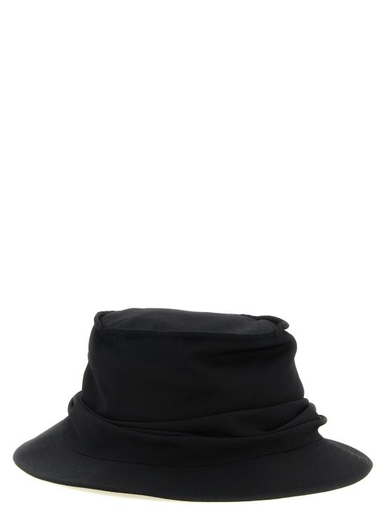 26SS 요지 야마모토 모자 HKH07100BLACK2 - YOHJI YAMAMOTO