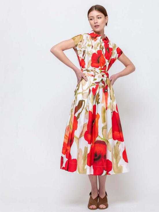  사라로카 숏 원피스 Sara Roka Etrelle 드레스 포피 - SARA ROKA