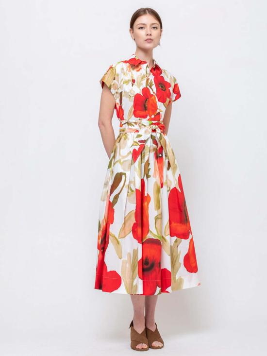  사라로카 숏 원피스 Sara Roka Etrelle 드레스 포피 - SARA ROKA