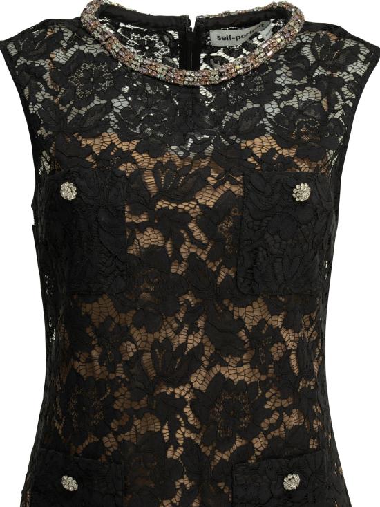 26SS 셀프 포트레이트 원피스 SS26164SBBBLACK - SELF PORTRAIT