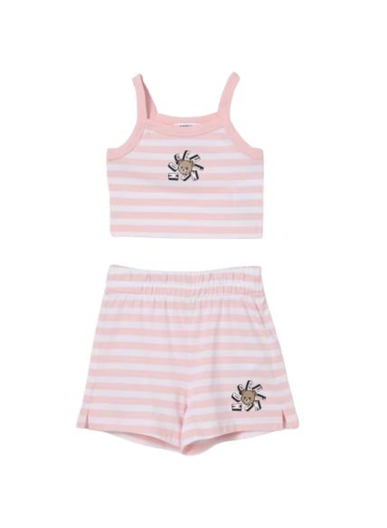 26SS [키즈] 모스키노 캐주얼 세트 HDG01M LAE10 83701 MultiColour