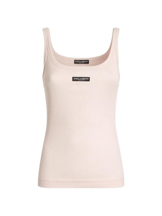 26SS 돌체앤가바나 립드 탱크탑 F8W45T FU7AVF0586 Pink
