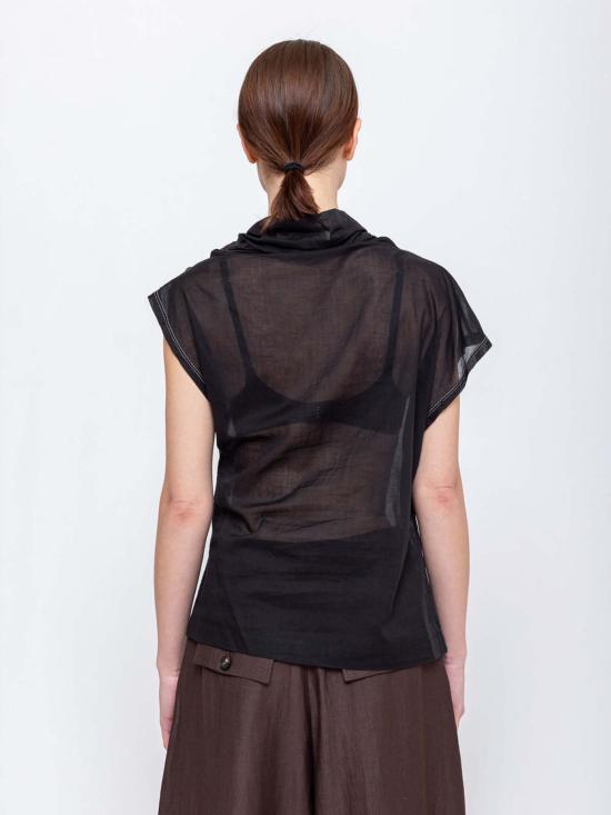  텔라 반팔 티셔츠 파파야 탑 - TELA