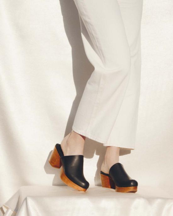  포트리스 뮬/슬리퍼 아바 플랫폼 클로그 - FORTRESS