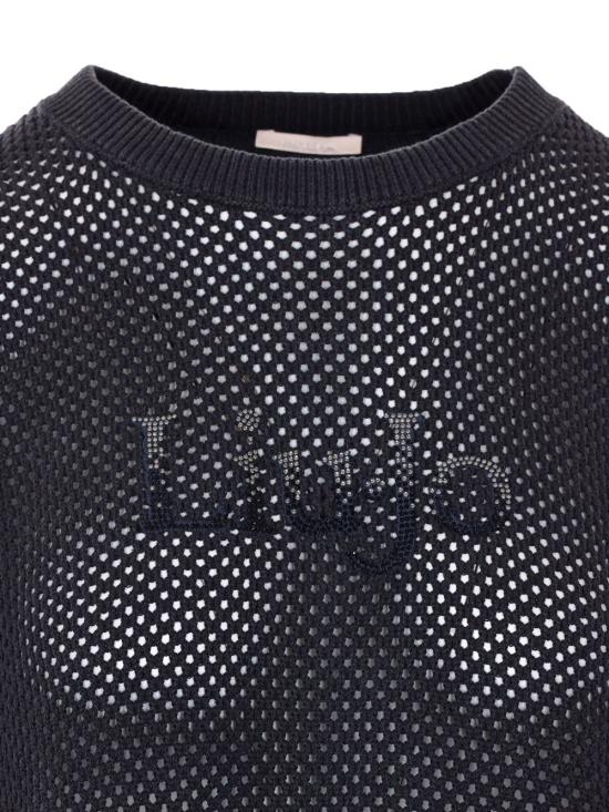 26SS 리우조 스웨터 TA6111 MS71G22222 Black - LIU JO