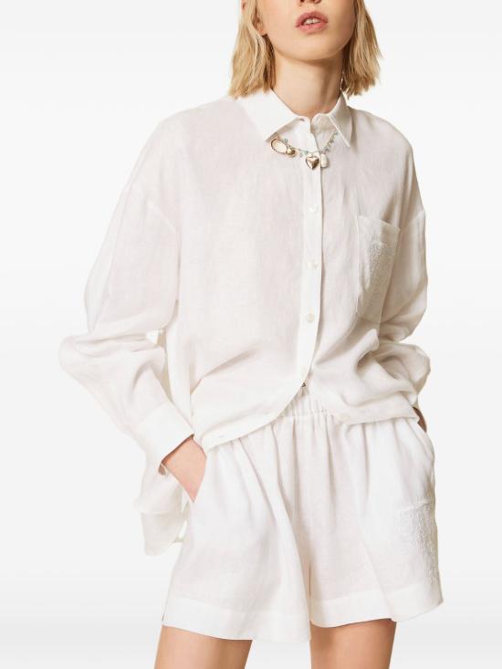 26SS 트윈셋 숏팬츠 261TT2304 S2177800001 White - TWINSET