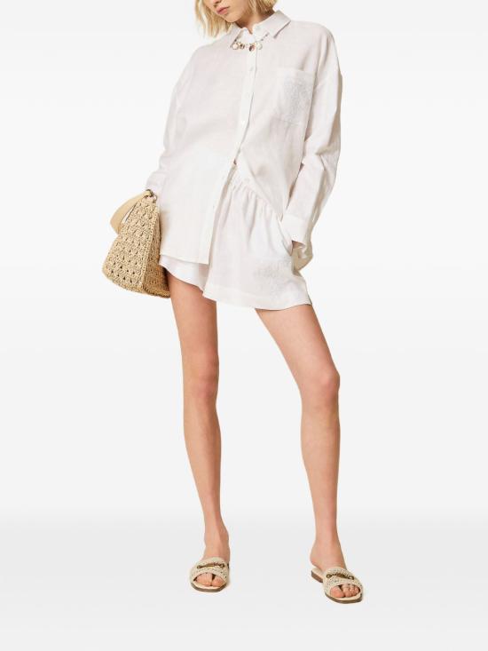 26SS 트윈셋 숏팬츠 261TT2304 S2177800001 White - TWINSET