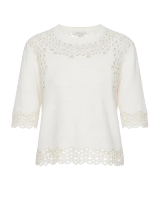  씨뉴욕 스웨터 씨 니 레일라 크림색