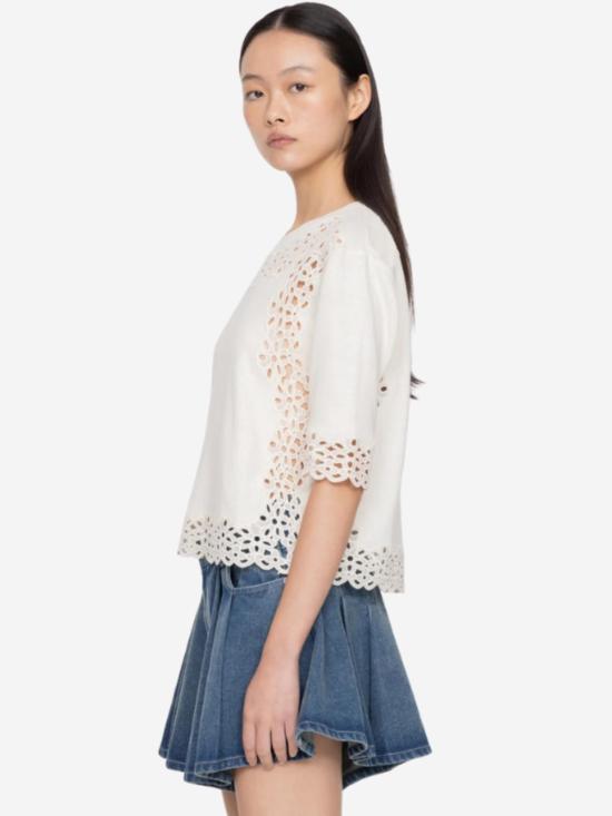  씨뉴욕 스웨터 씨 니 레일라 크림색 - SEA NY