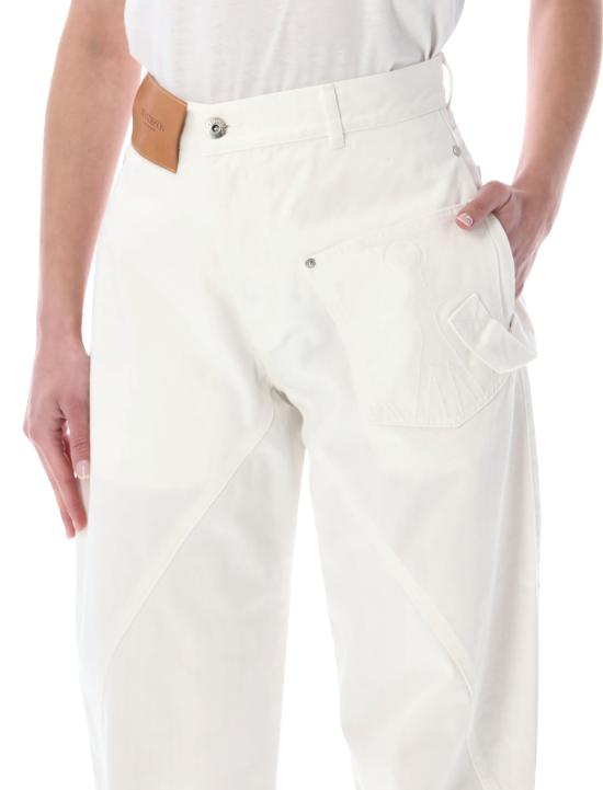 26SS JW앤더슨 데님 팬츠 DT0127PG1933 002 Beige - JW ANDERSON