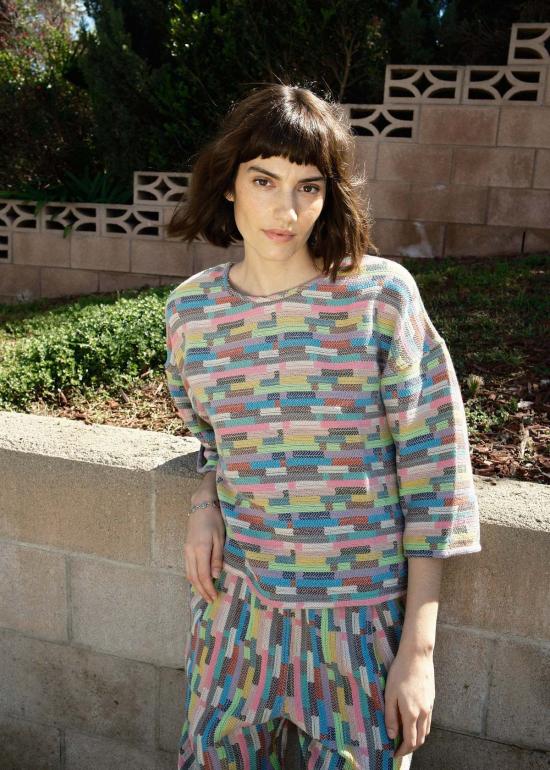  에이스 앤 지그 블라우스 에이스 & 지그 플레이 탑 트리비아