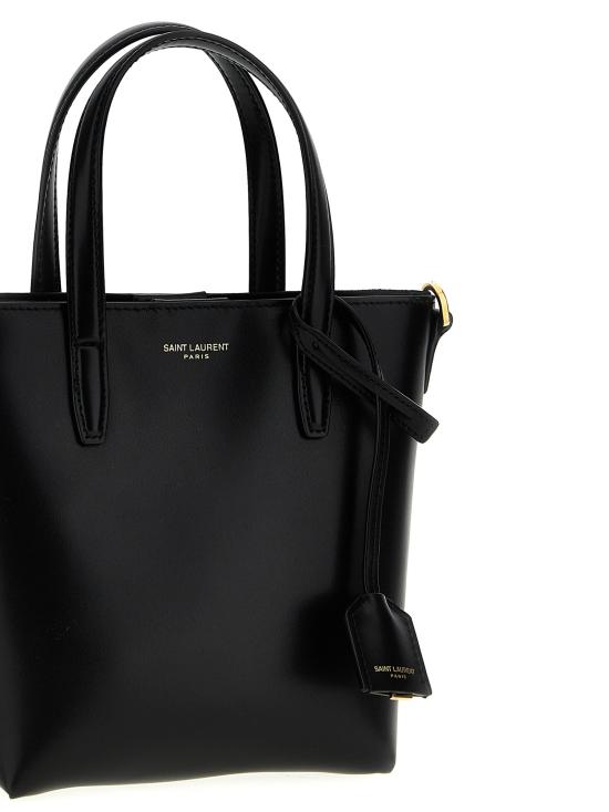 26SS 생로랑 박스 레더 미니 토이 토트백 773995AADDI1000 - SAINT LAURENT