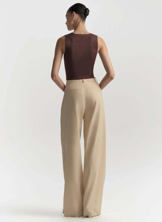  에이엘씨 블라우스 A.L.C. 세라 컴팩트 니트 탑 - A.L.C.