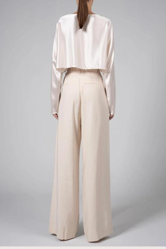  논살란트 레이블 스트레이트 팬츠 무심한 라벨 파비 팬츠 오트 - NONCHALANT LABEL