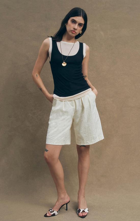  Maude Club 숏팬츠 모드 클럽 파피 쇼츠 버터 옐로우 - OTHER BRANDS